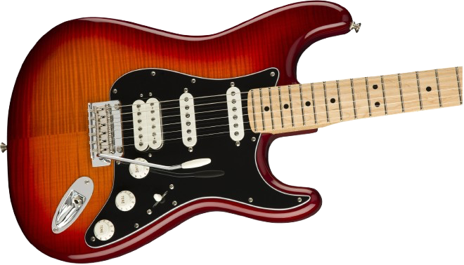 A pic of a  HSS stratocaster